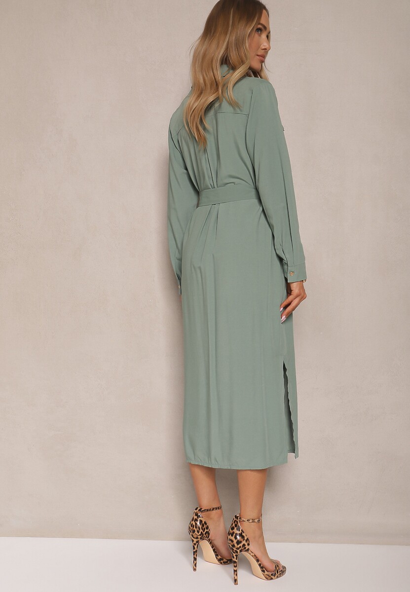 Rochie Rinnisa Verde 3