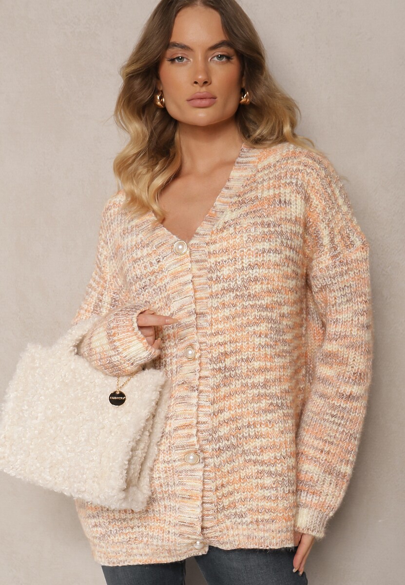 Cardigan Tifilaine Portocaliu 2