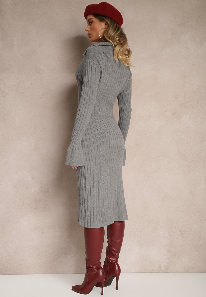 Rochie Salivira Gri 3