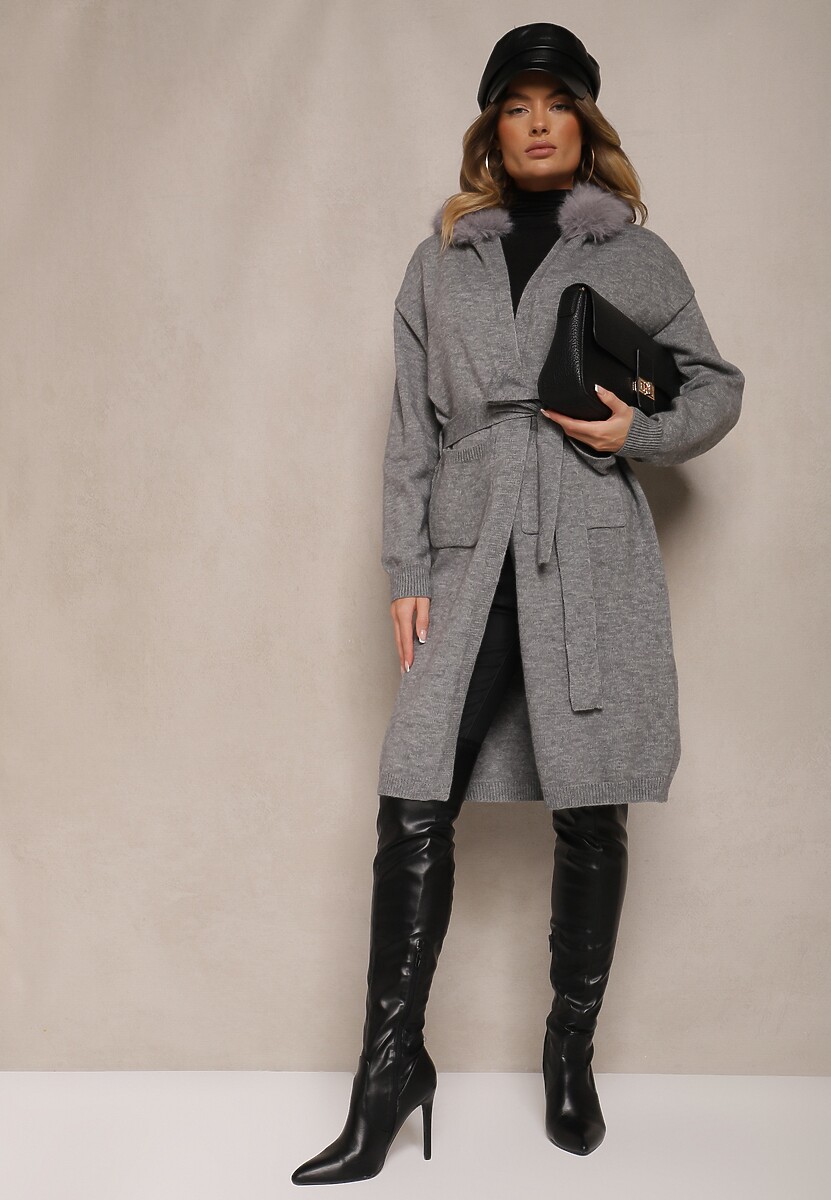 Cardigan Besiyana Gri 2