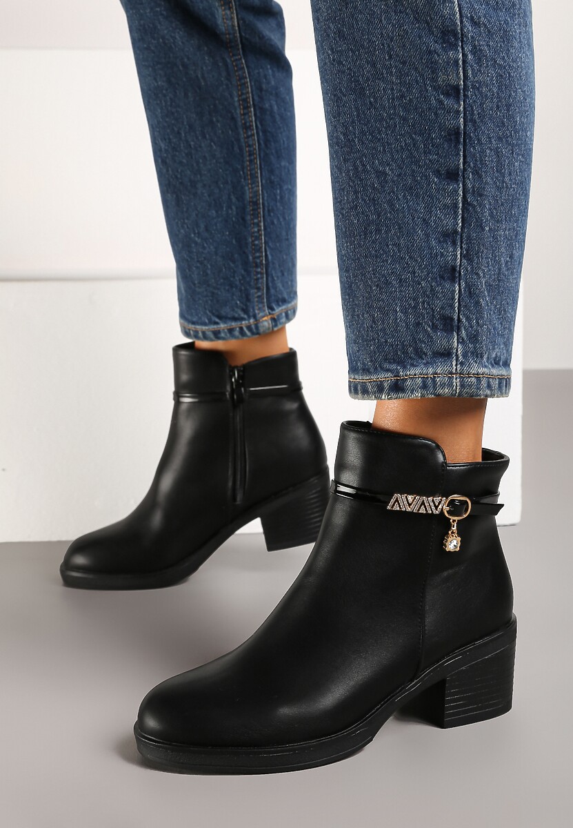 Botine Zinnara Negre 1