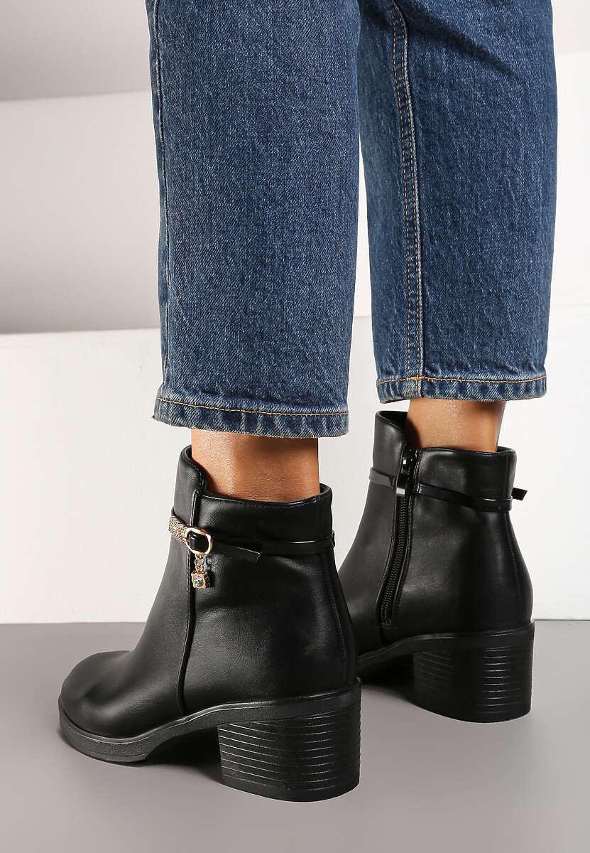 Botine Zinnara Negre 3