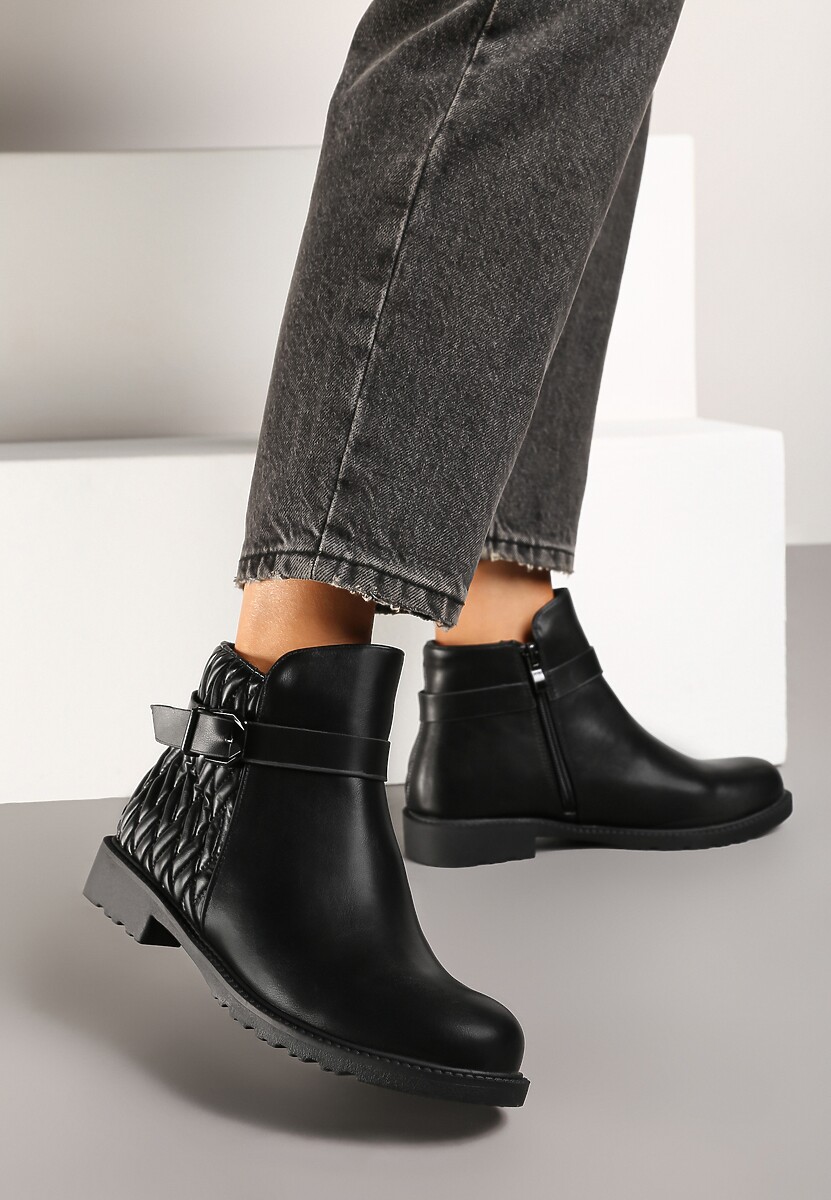 Botine Mazige Negre 1