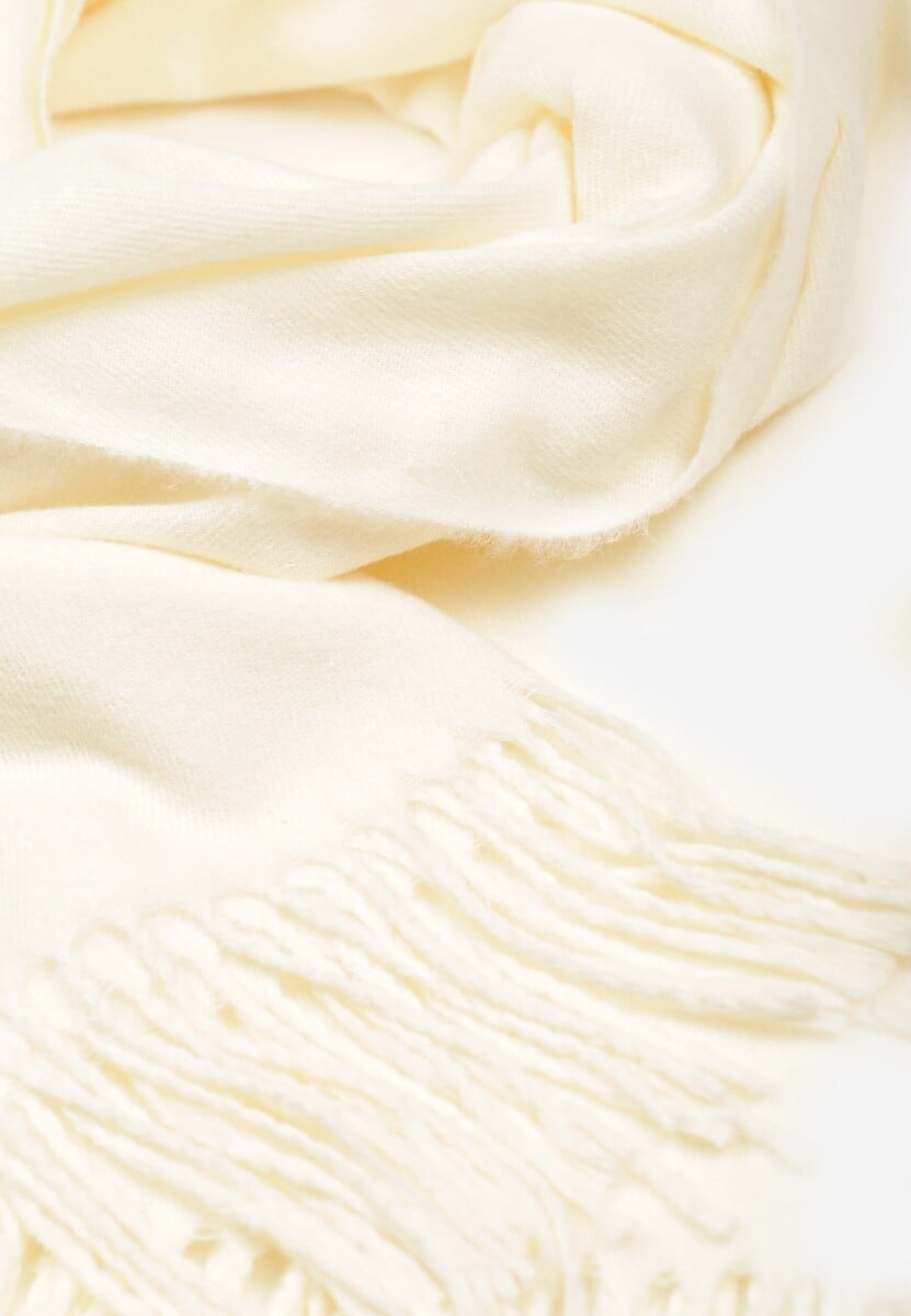 Kremowy Szalik Michfyndar 2