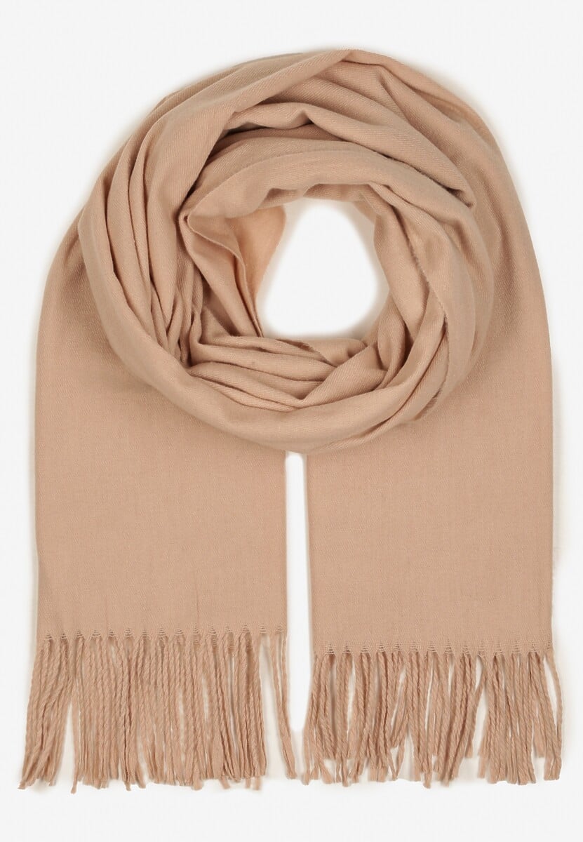 Jasnobeżowy Szalik Michfyndar 1