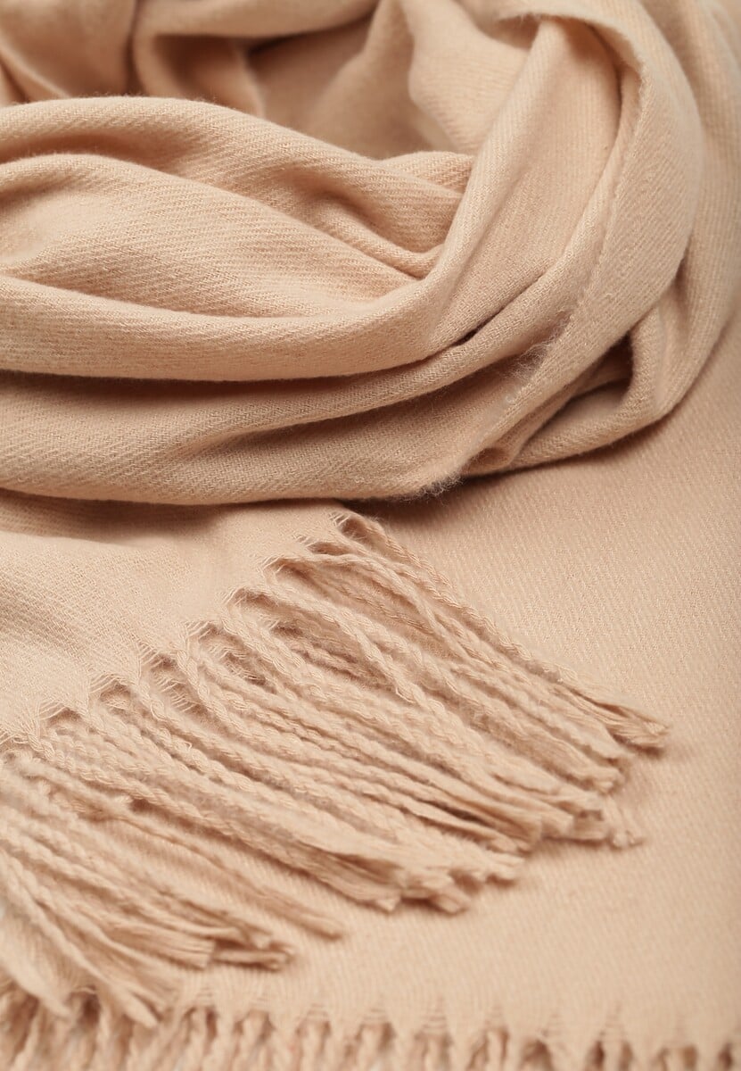 Jasnobeżowy Szalik Michfyndar 2