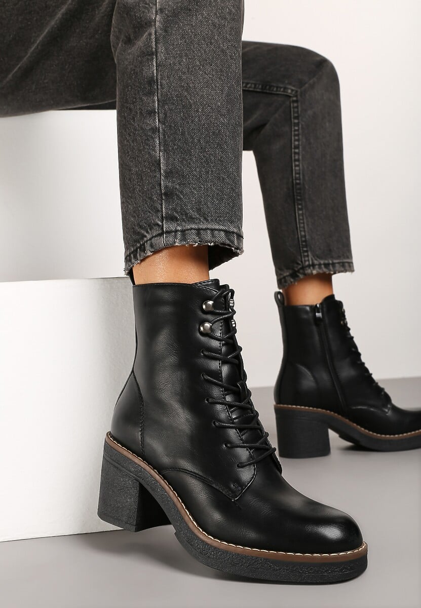 Botine Zinnavea Negre 2