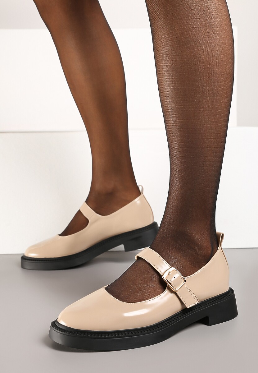 Pantofi casual Nealirwen Bej 2
