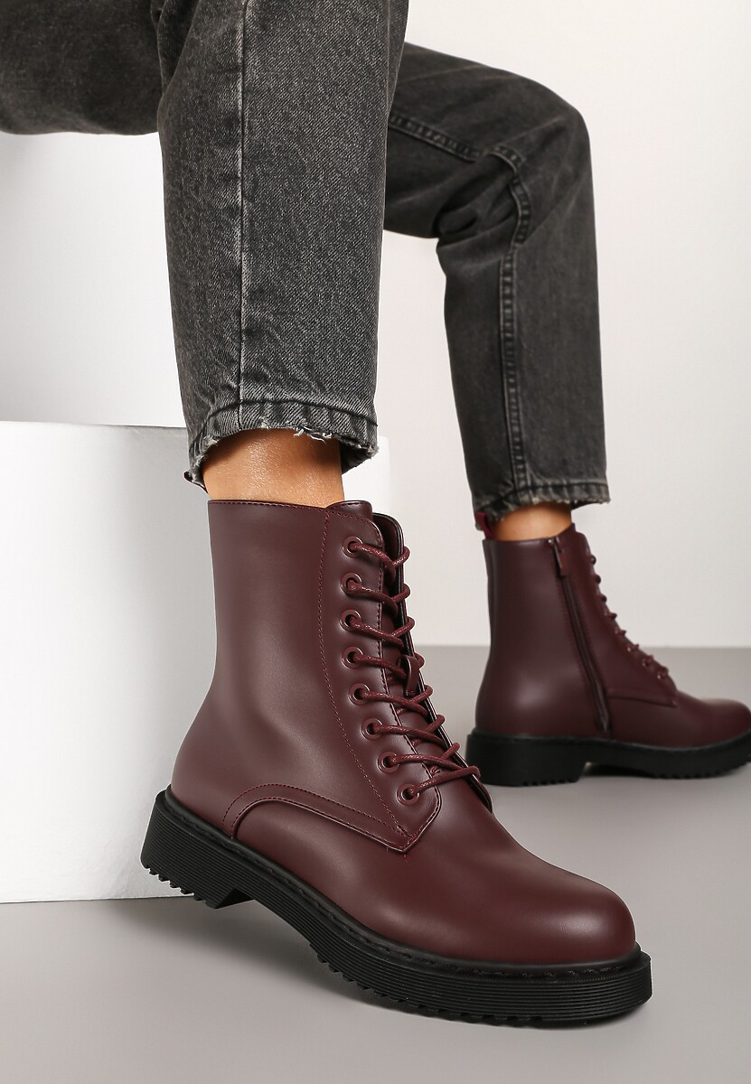 Botine Sortinnia Bordo 2