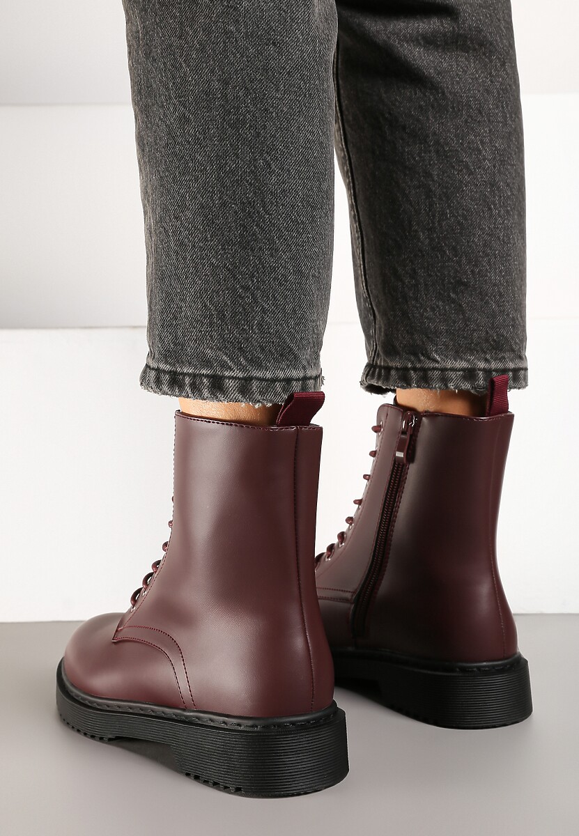 Botine Sortinnia Bordo 3