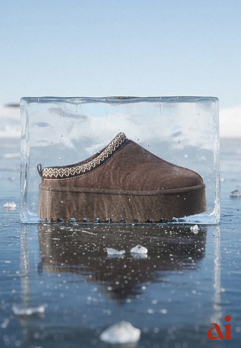 Brązowe Śniegowce na Platformie Ozdobione Haftem i Niską Cholewką Reanessa 1