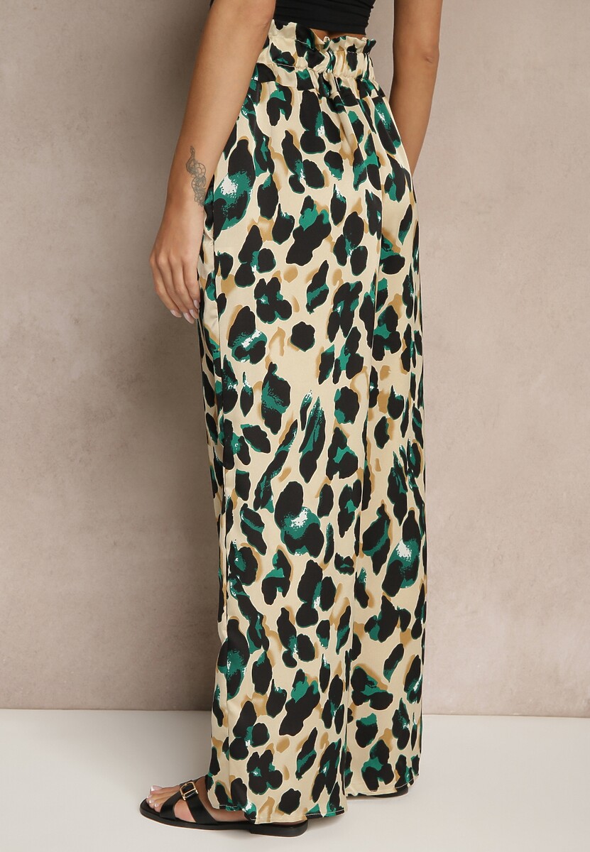 Pantaloni Saliandra Verde închis 3