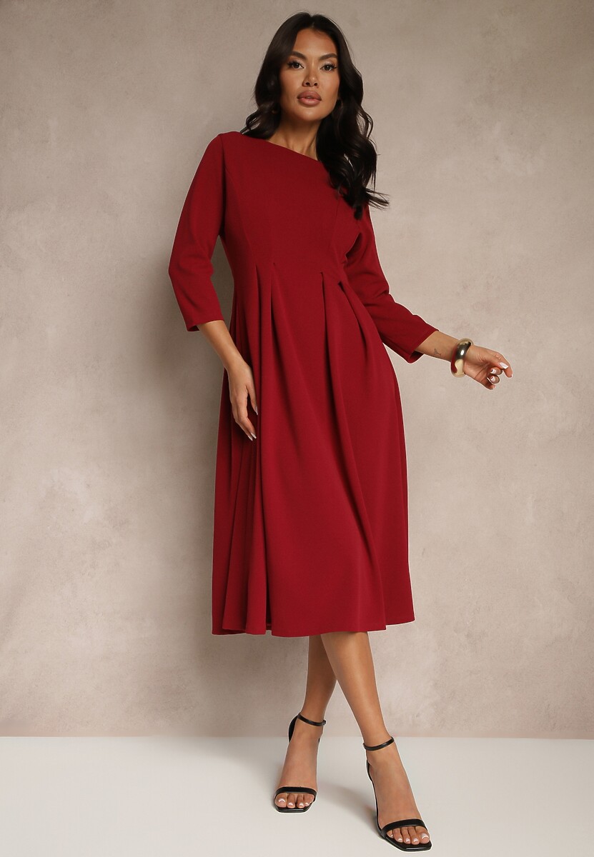 Rochie Reanelis Bordo 1