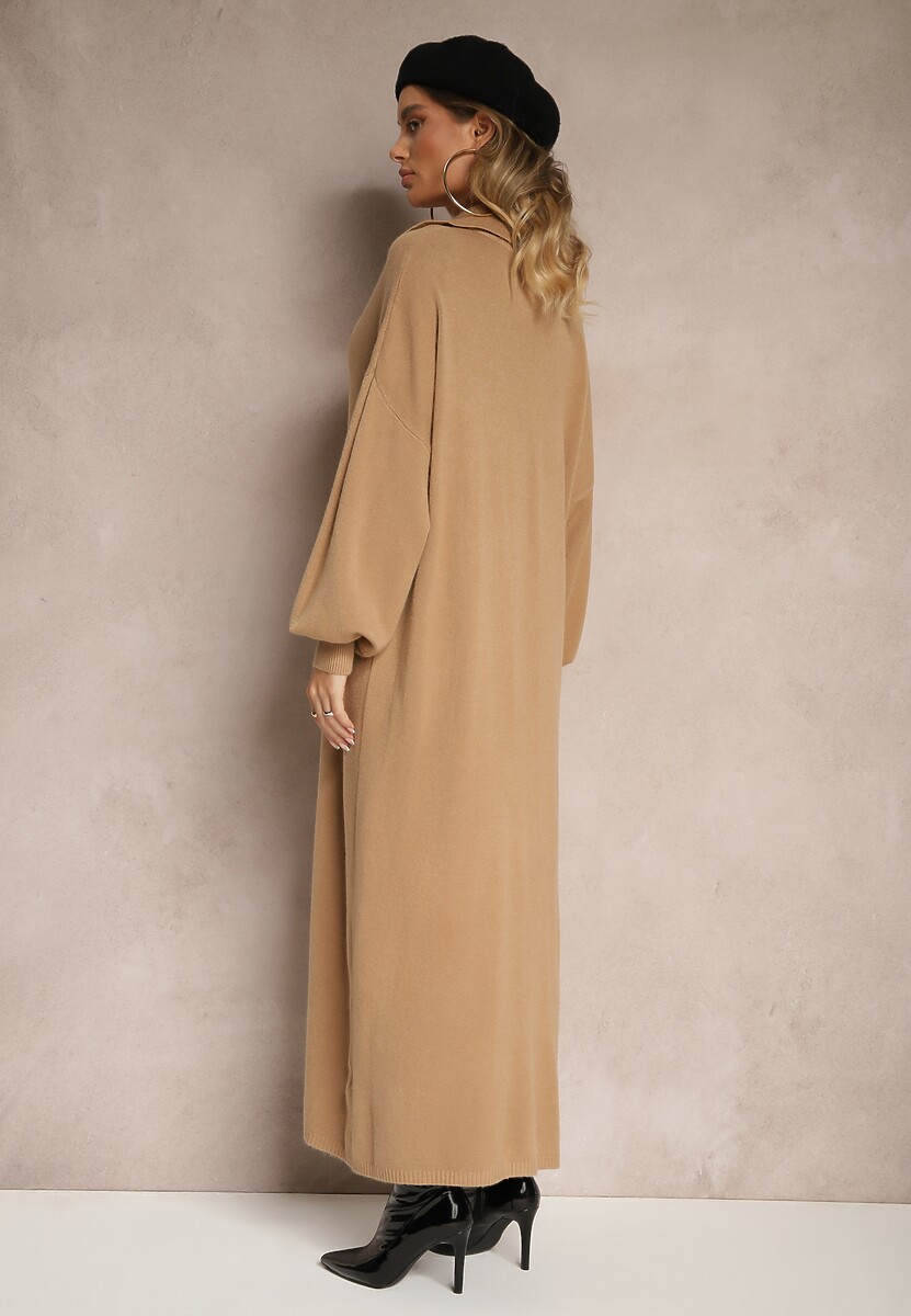 Rochie Clarinnae Bej închis 3