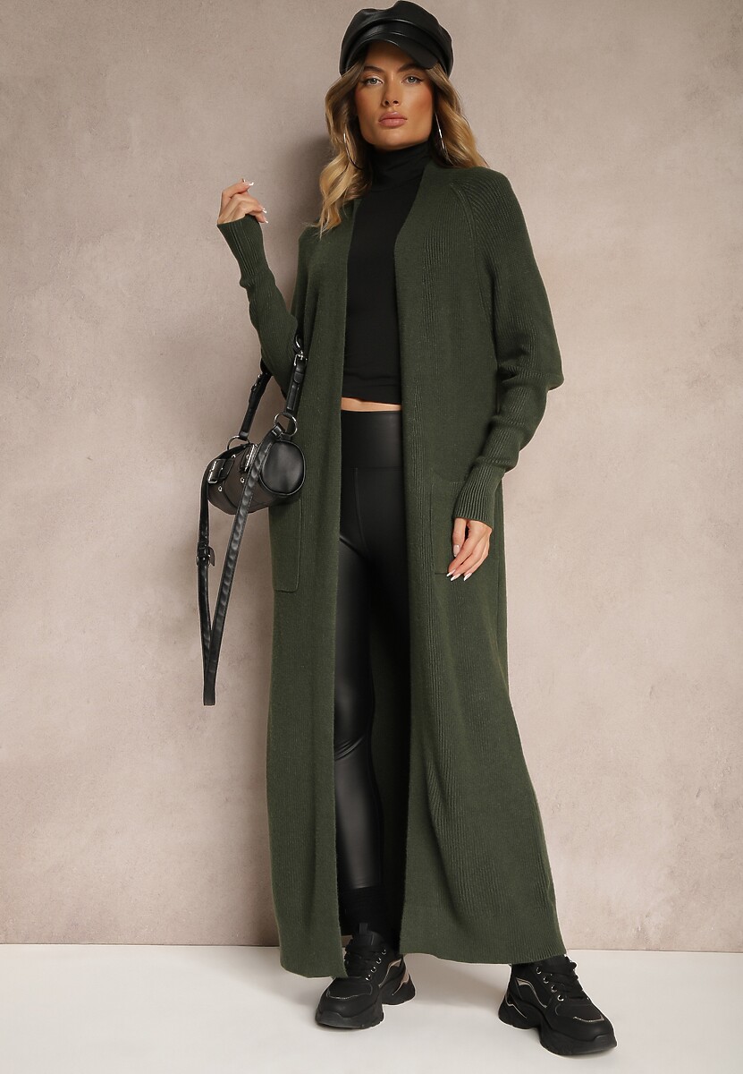 Cardigan Verde închis 1