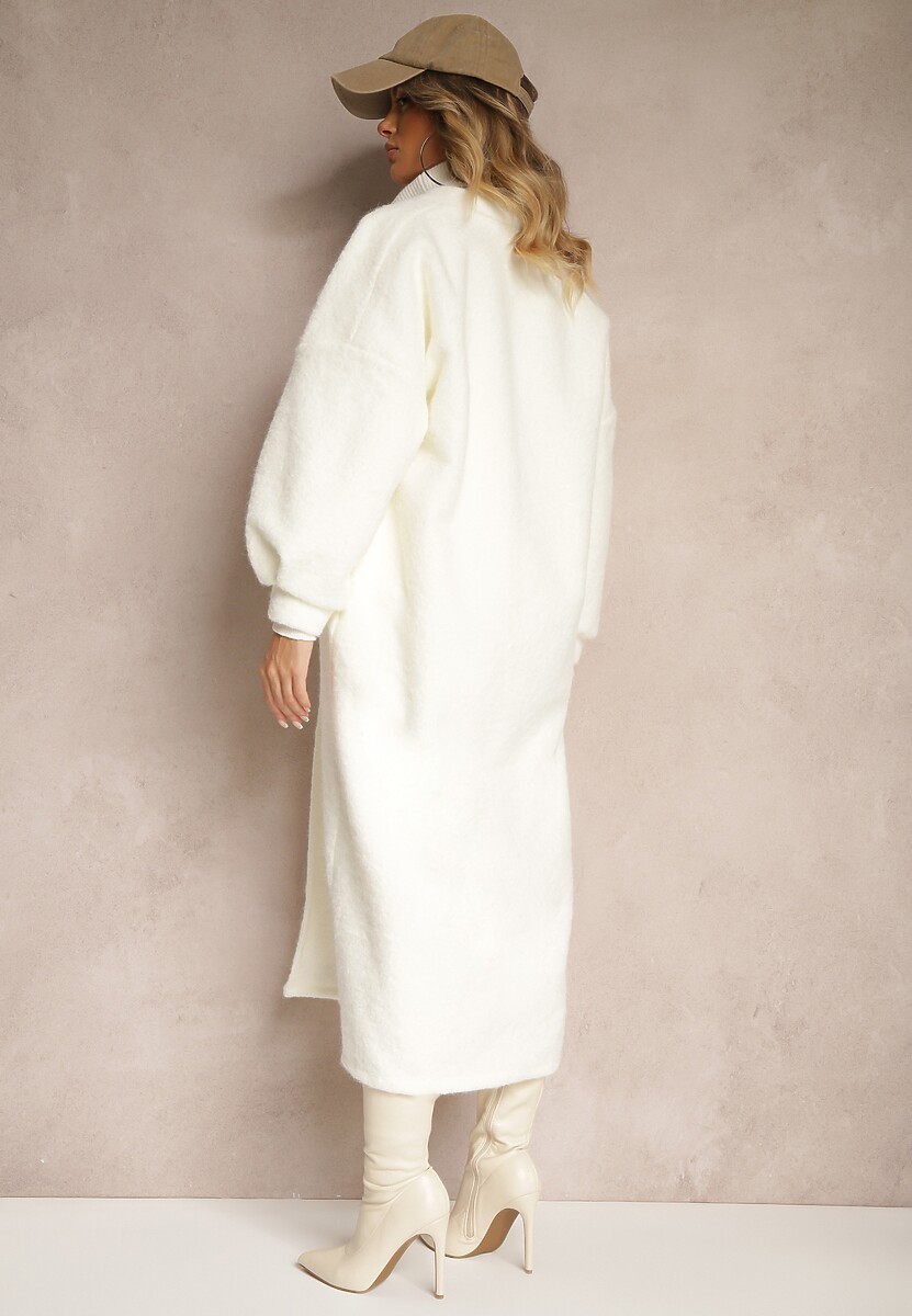 Cardigan Jackidra Alb 3
