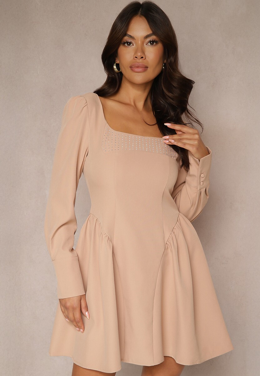 Rochie Enadis Bej 1