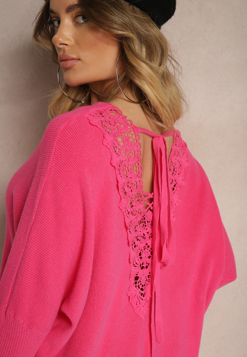 Pulover Zinnorela Fucsia 3