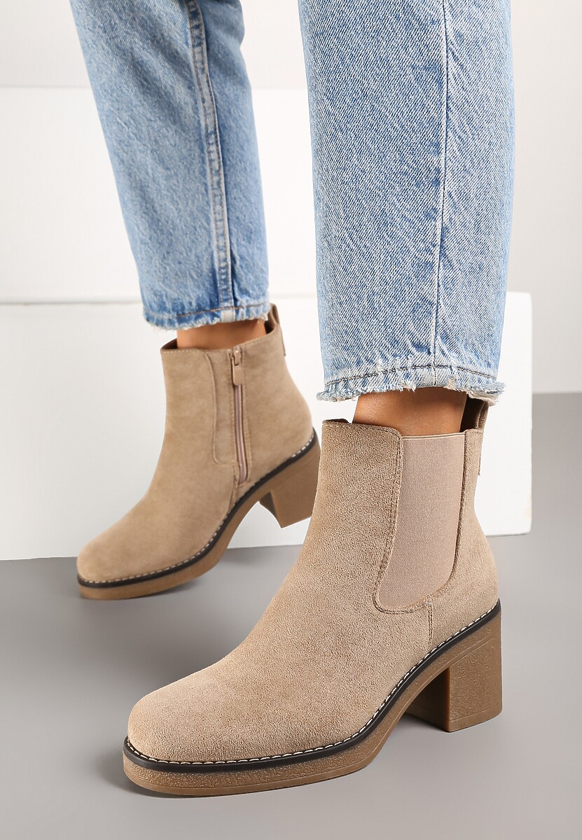 Botine Resilina Bej 2