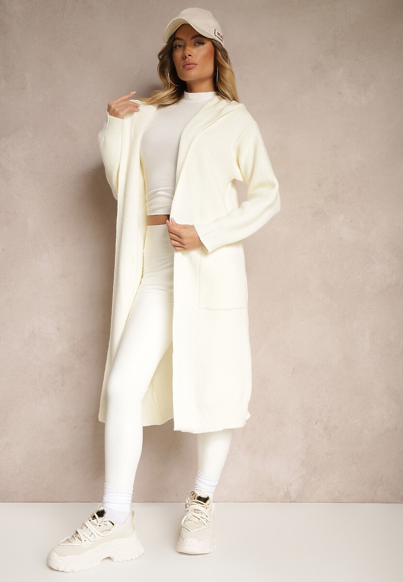 Cardigan Zozira Alb 1