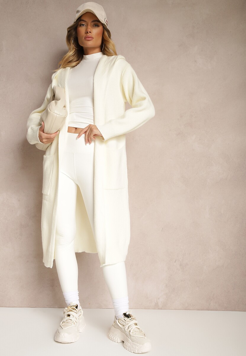 Cardigan Zozira Alb 2