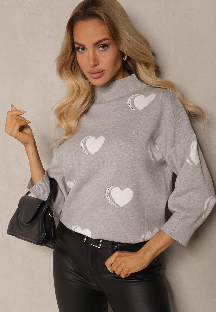 Pulover Zeanisia Gri 2