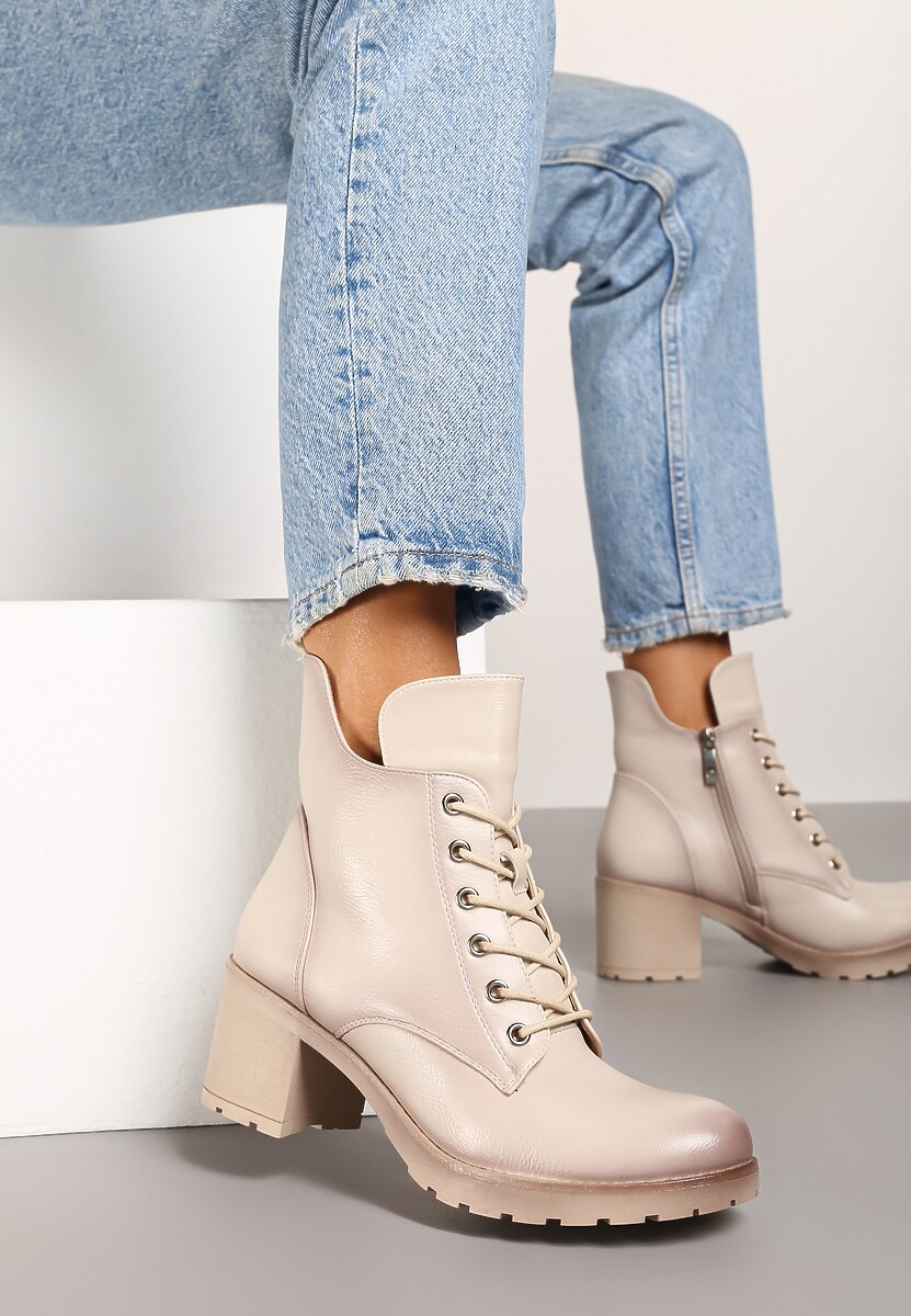 Botine Zeanira Bej 1