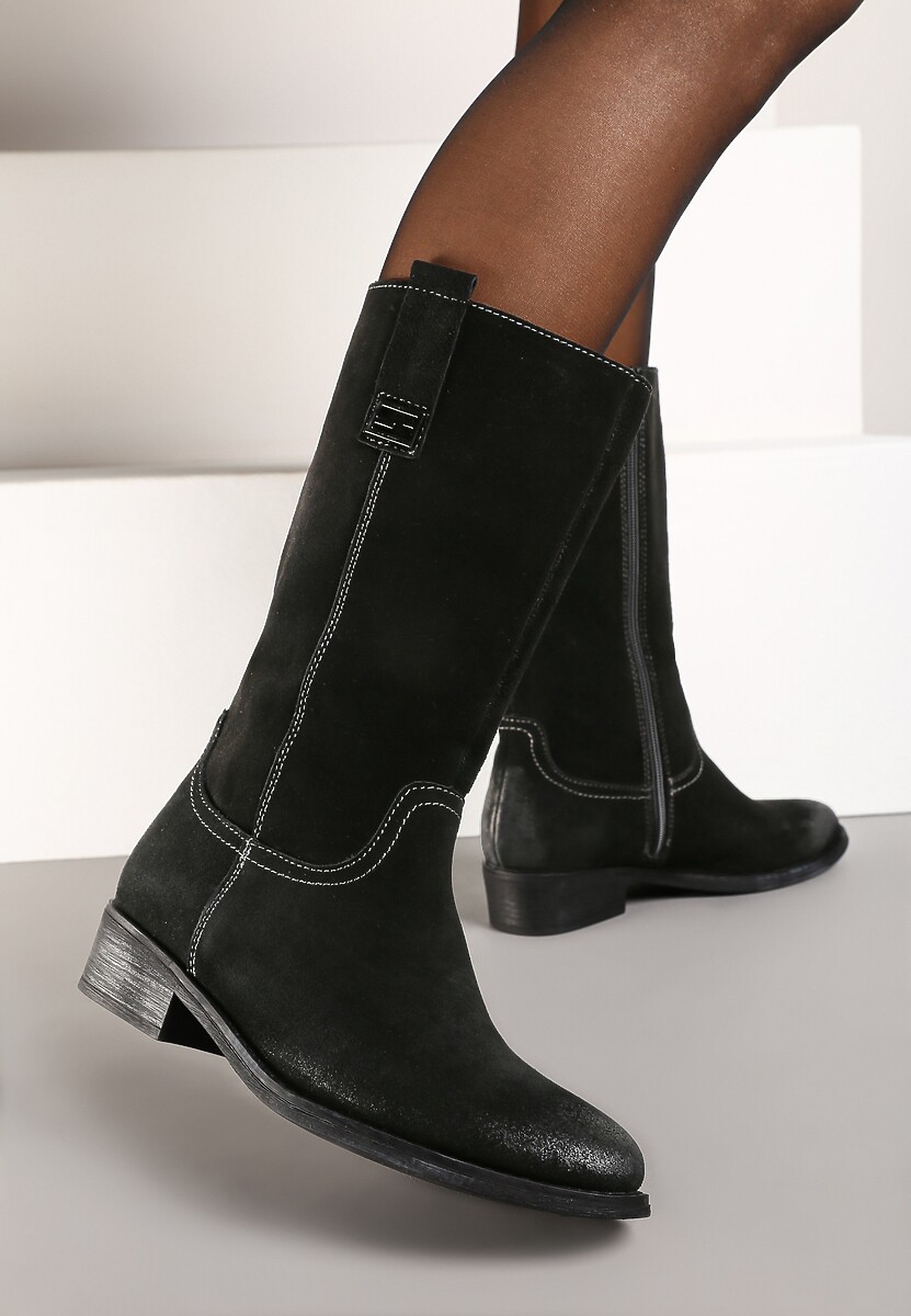 Botine Resiel Negre 1