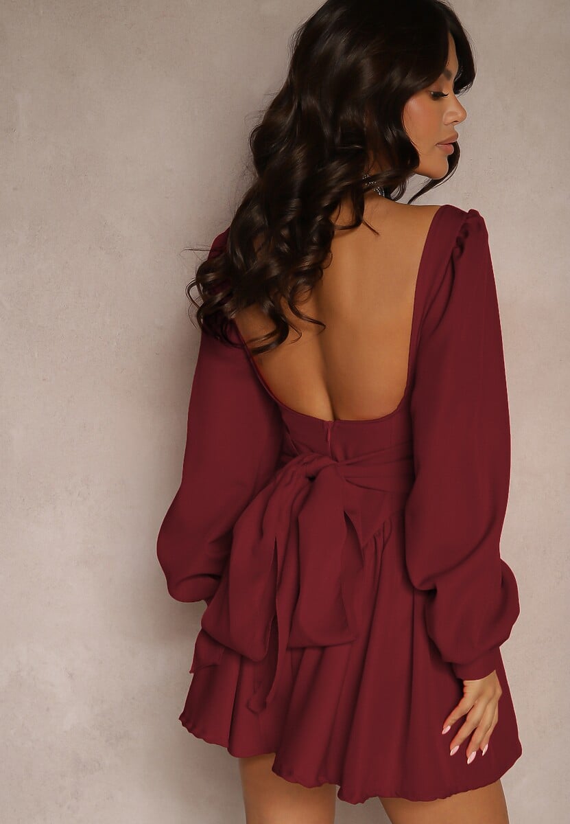 Rochie Enariel Bordo 3