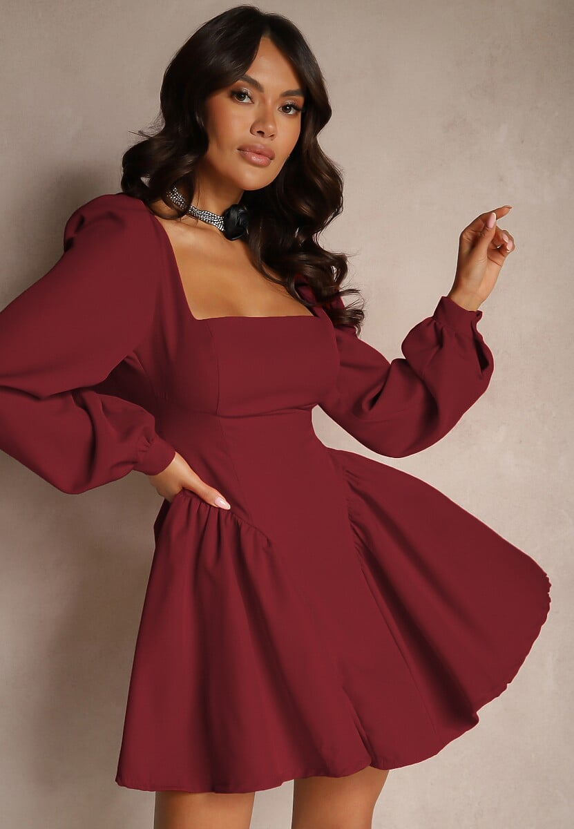 Rochie Enariel Bordo 1