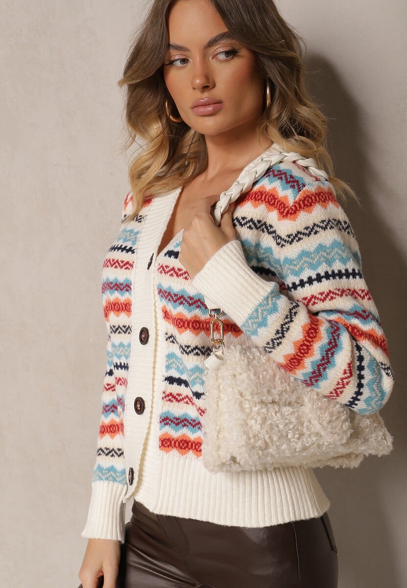 Cardigan Zozini Bej deschis 2