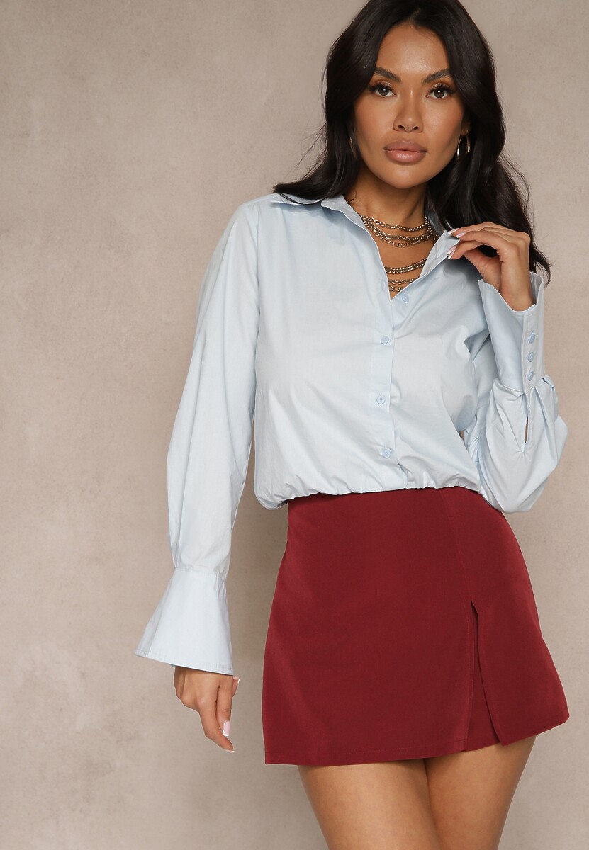 Pantaloni scurți Lintinnia Bordo 2