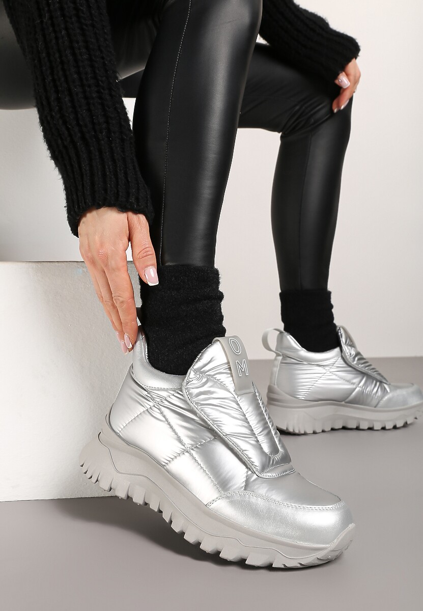 Sneakers Resilie Argintii 1