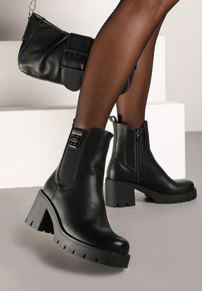 Botine Resilaine Negre 1