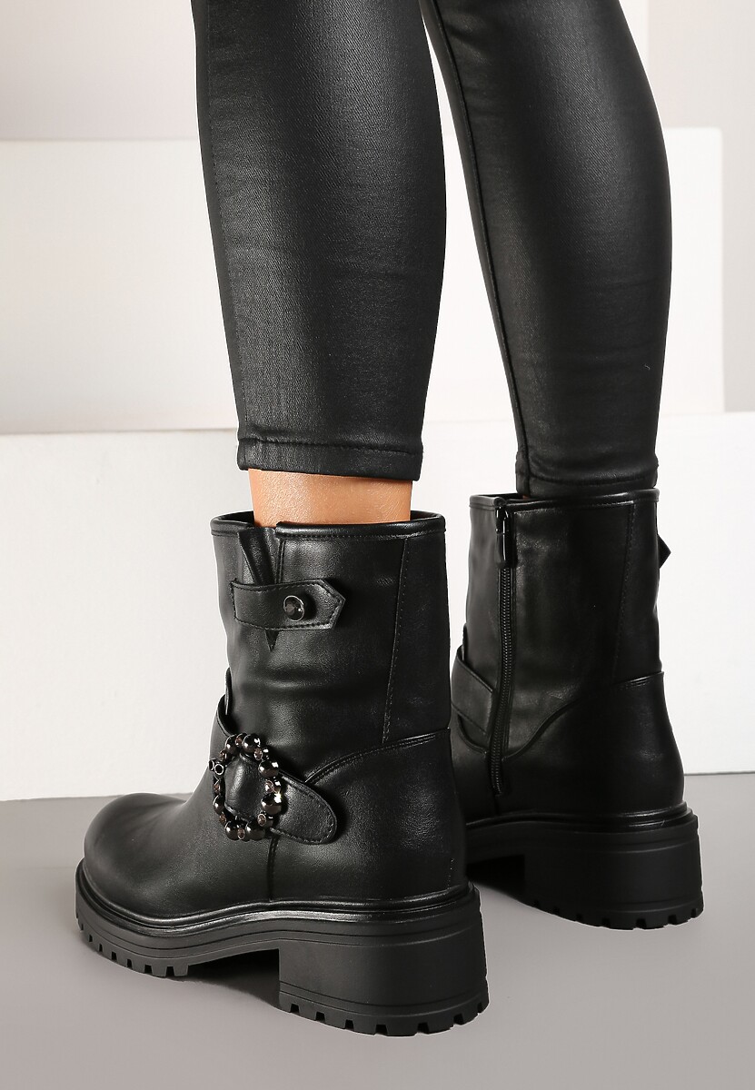 Botine Vamina Negre 3