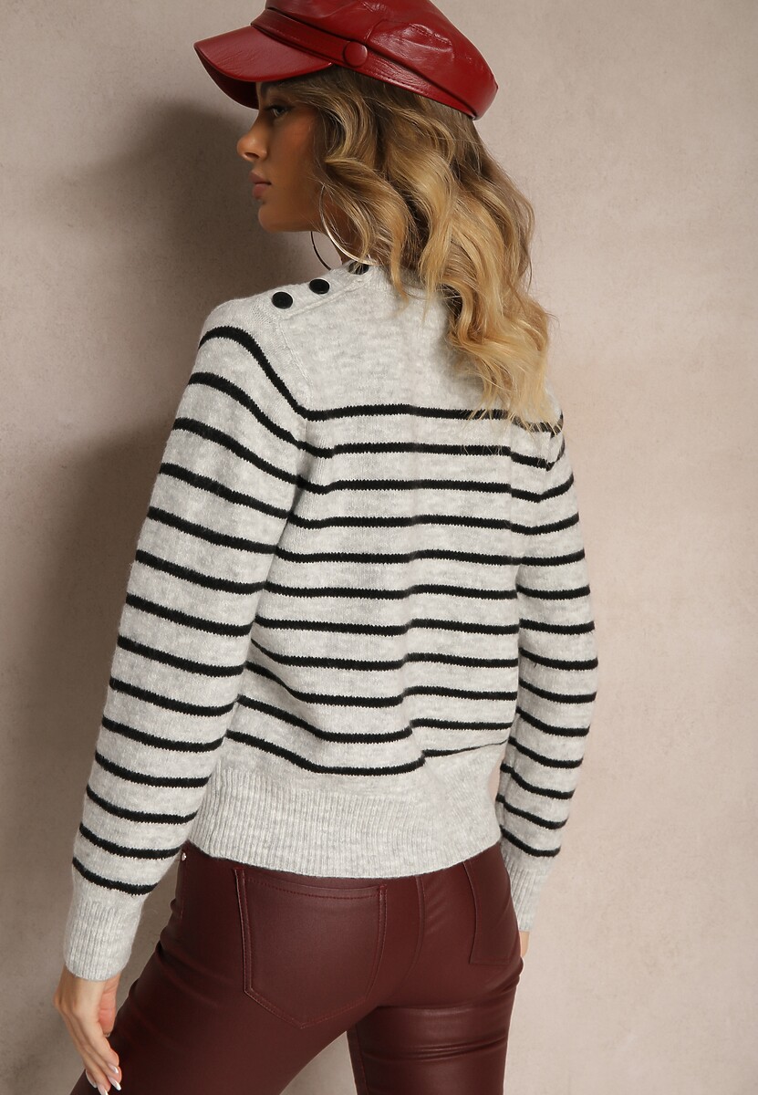 Pulover Riavelleth Gri deschis 3