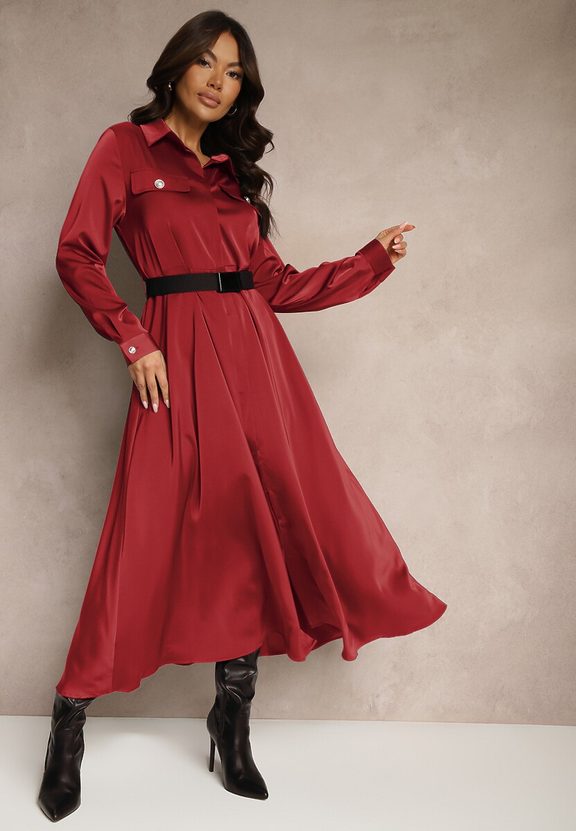 Rochie Vaminay Bordo 2