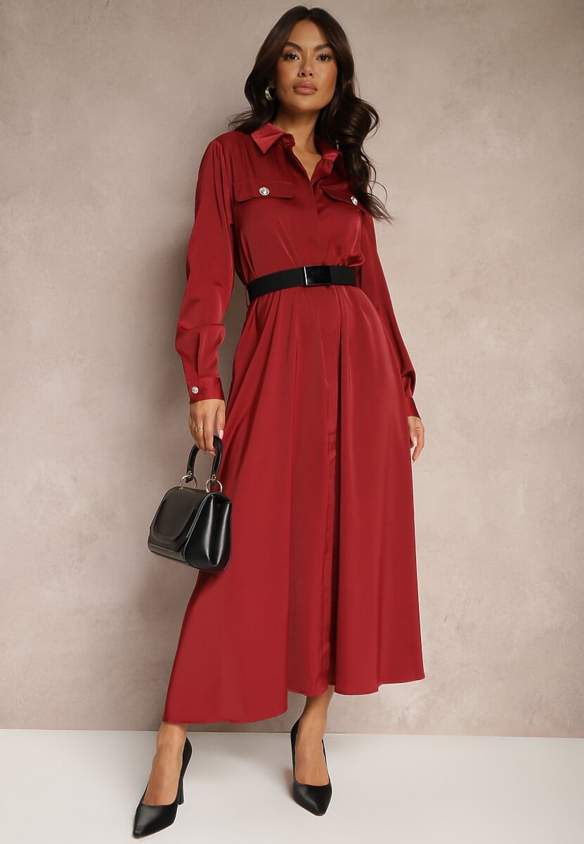 Rochie Vaminay Bordo 3