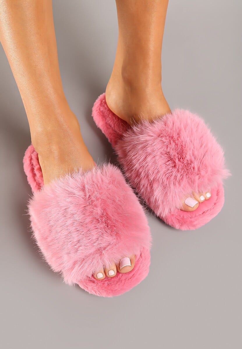 Papuci de casă Vamilena Roz închis 3