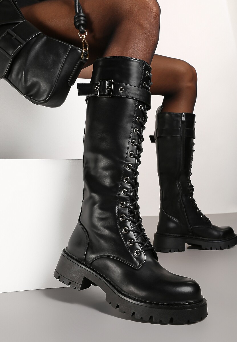 Botine Pinnoria Negre 1