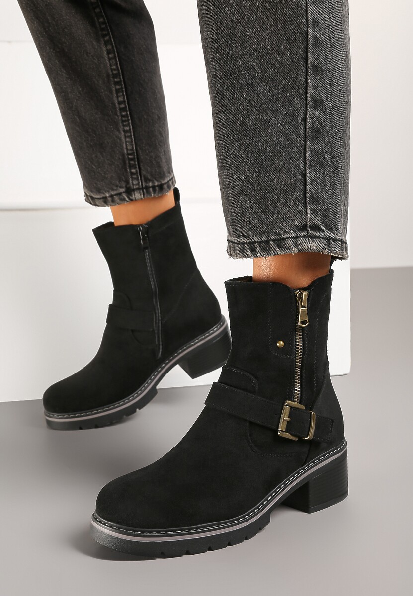 Botine Pinnaria Negre 1