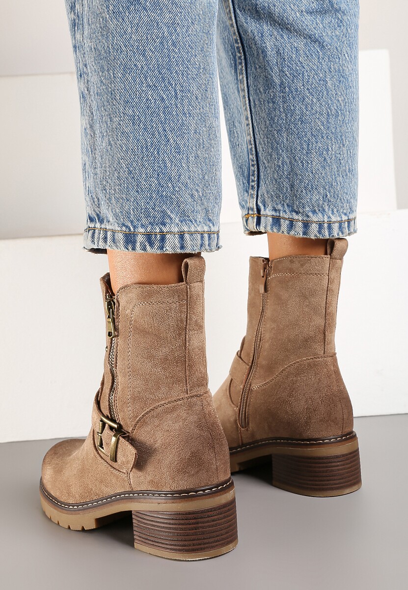 Botine Pinnaria Bej 3