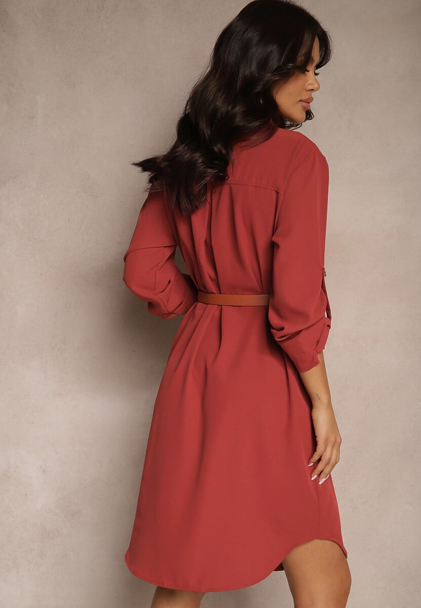 Rochie Esaviona Bordo 3