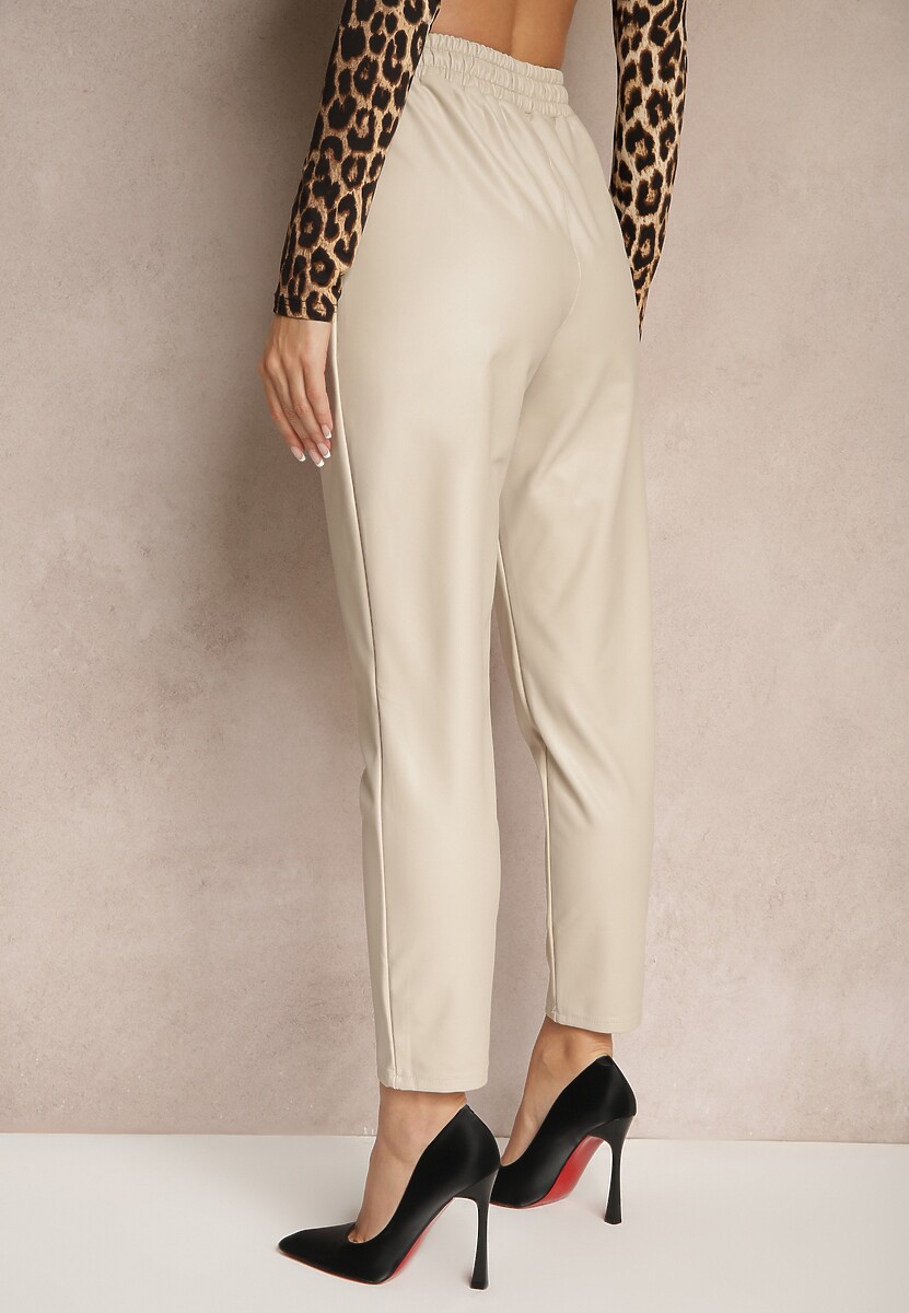 Pantaloni Esaleira Bej 3