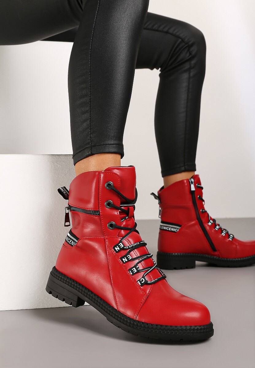 Botine Aderiora Roșii 1