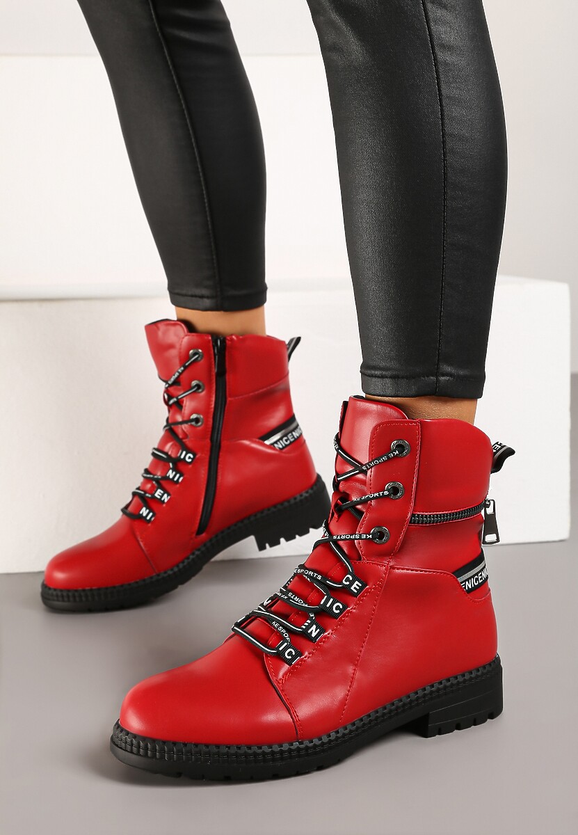 Botine Aderiora Roșii 2