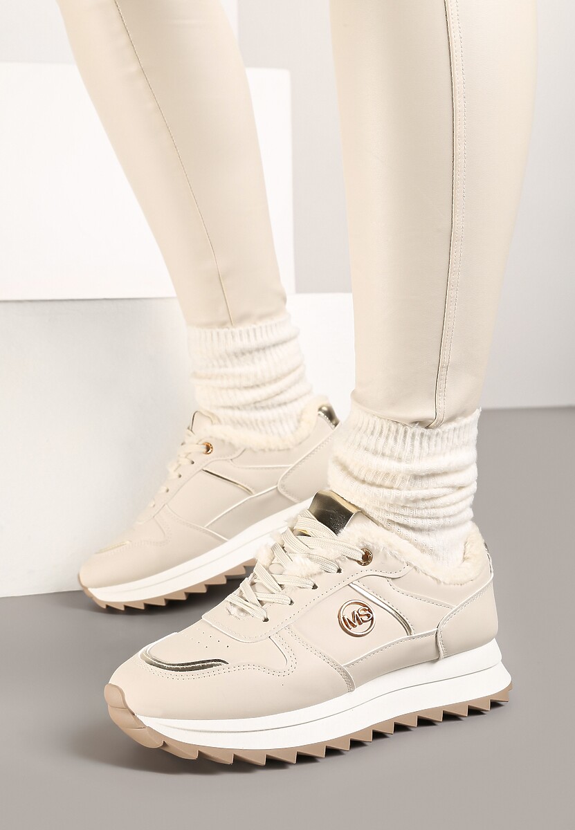 Sneakers Delanoria Bej 3
