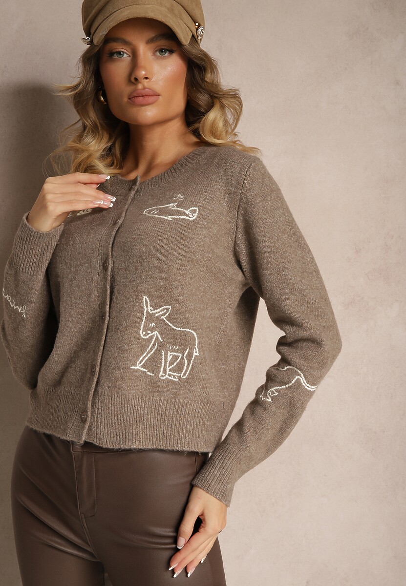 Cardigan Nelyra Bej 1