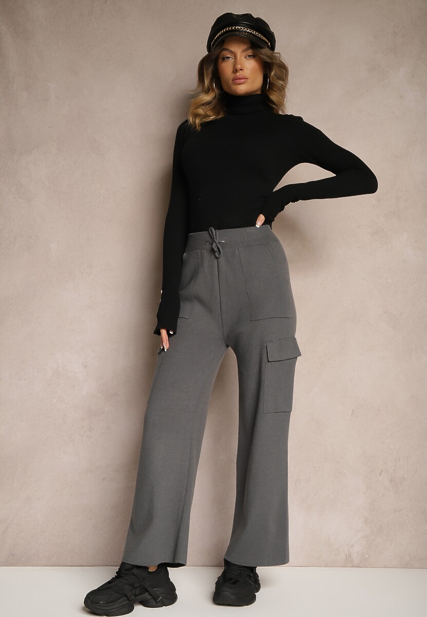 Pantaloni Emithlera Gri închis 1