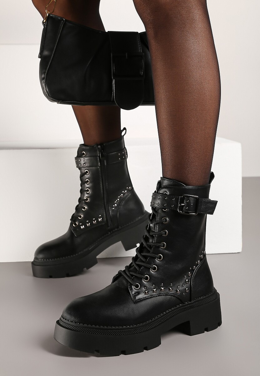Botine Sanaria Negre 1